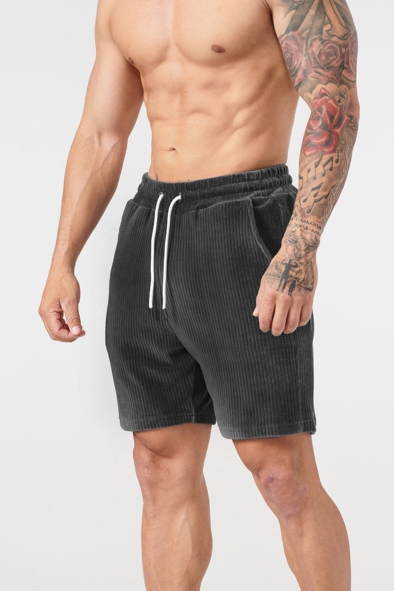 Men's Workout Exercise T-shirt Shorts Suit